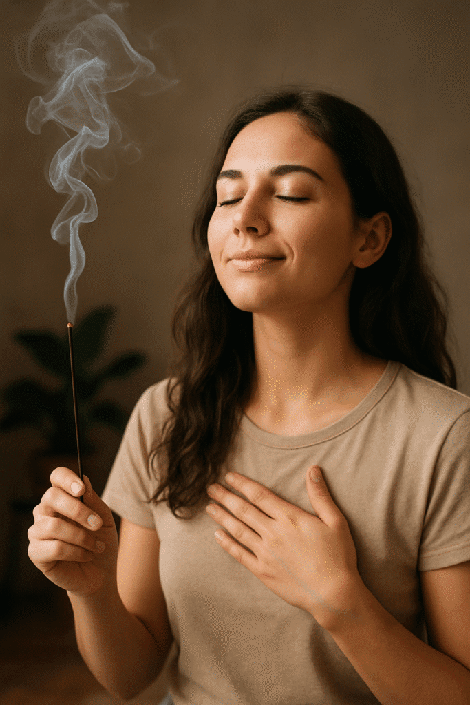 Which incense is best to remove negative energy?