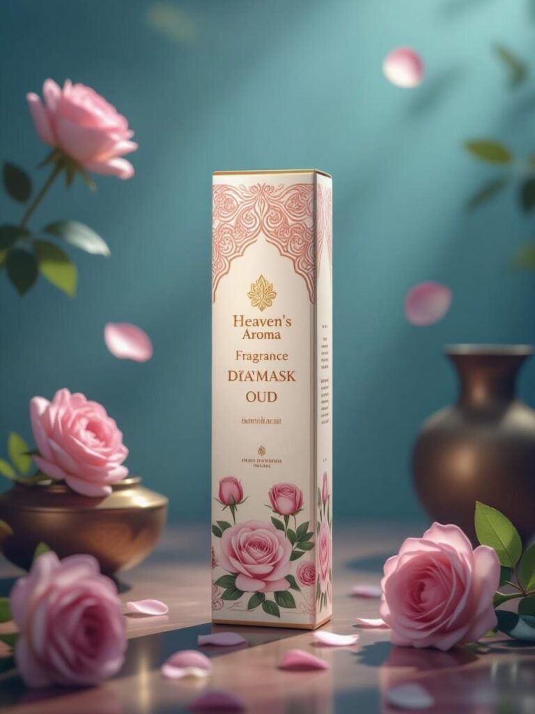 Rose Damask Oud incense sticks