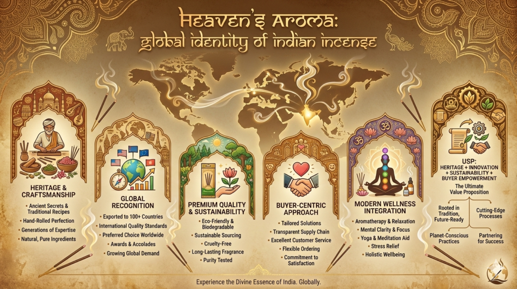 Heaven’s Aroma: Global identity of Indian incense