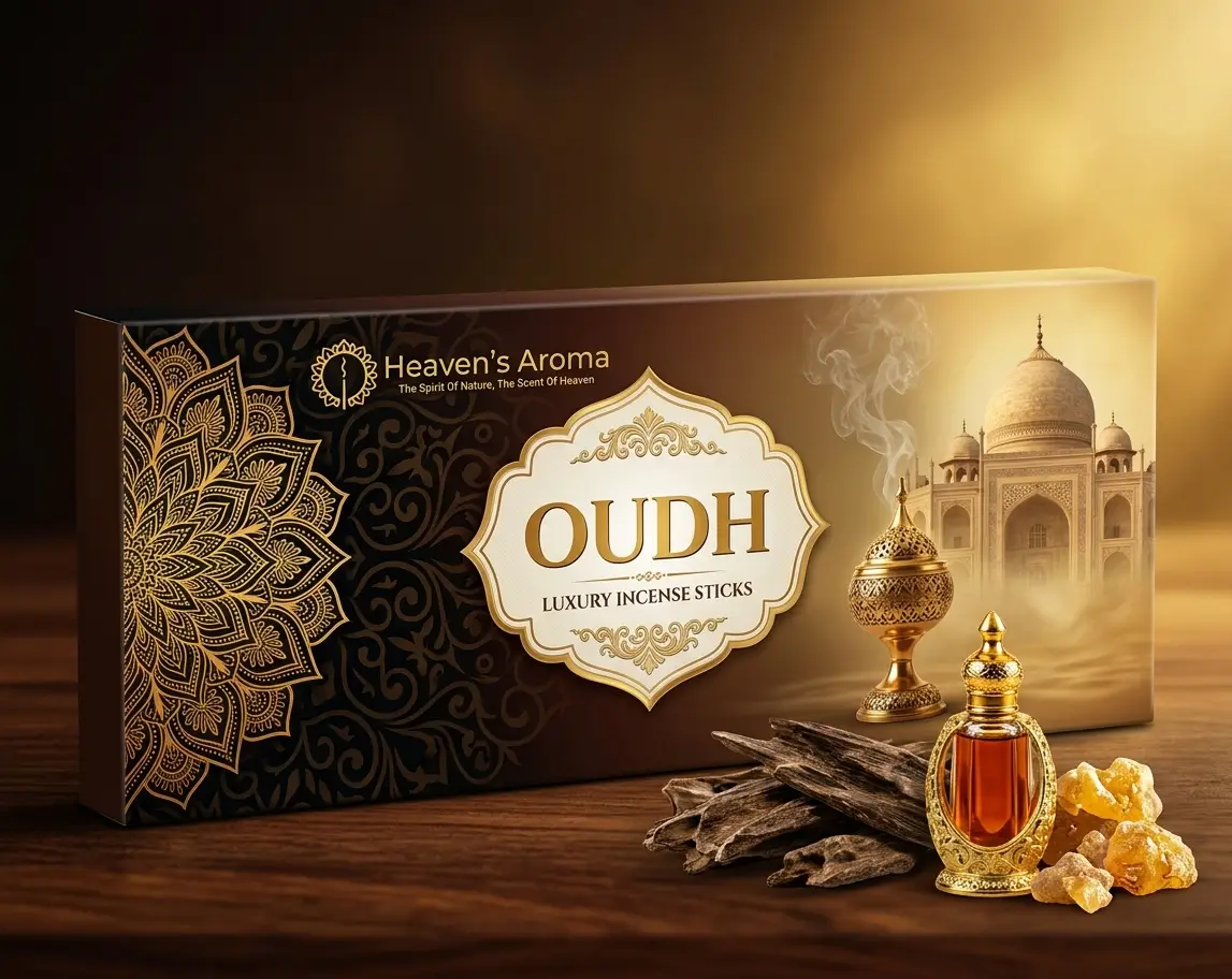 Oudh Premium Hand-Rolled Incense Sticks fragrance experience